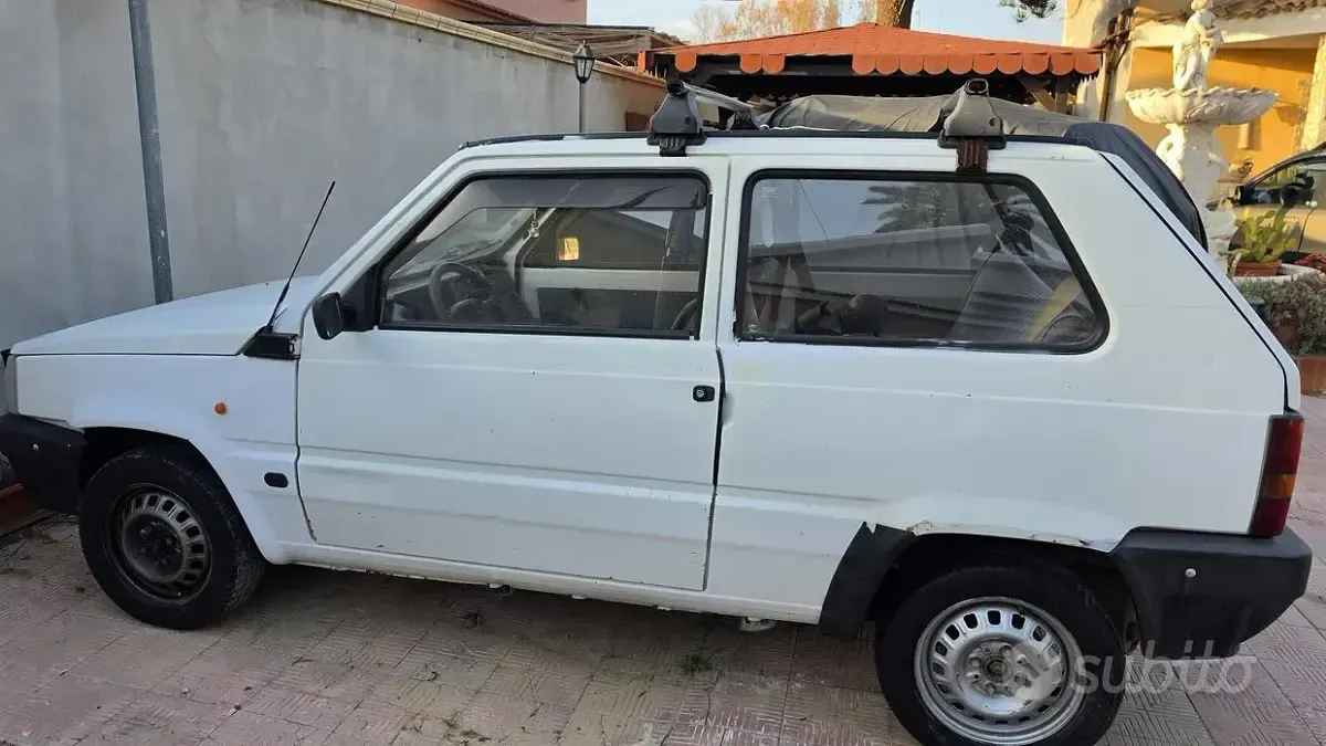 Usata Fiat Panda 54 CV (39 kW) 2001 Bianco Berlina