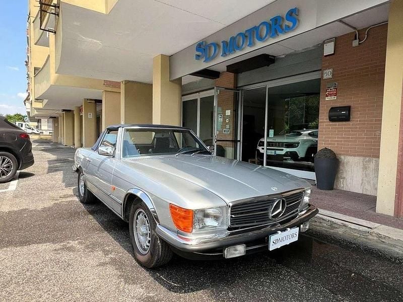 Usata Mercedes SL380 204 CV (150 kW) 1985 Argento Cabrio
