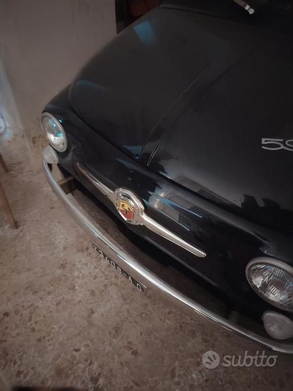 Usata Fiat 500 1970 Nero Utilitaria