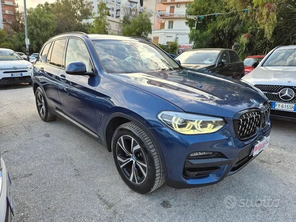 Second-hand BMW X3 190 CP (139 kW) 2020 Albastru SUV