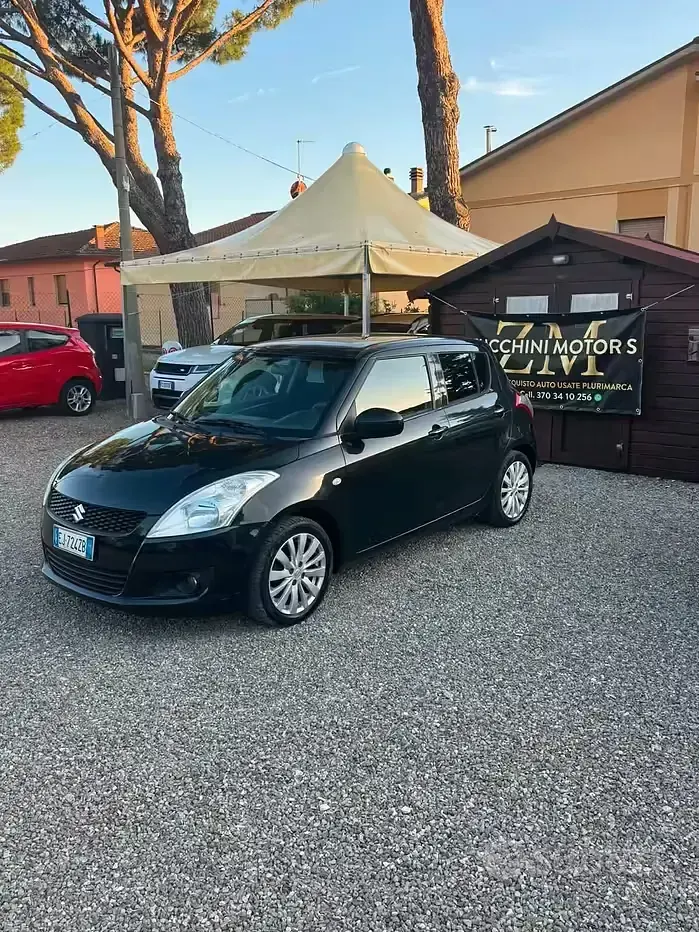 Usata Suzuki Swift GL 94 CV (69 kW) 2011 Nero Utilitaria