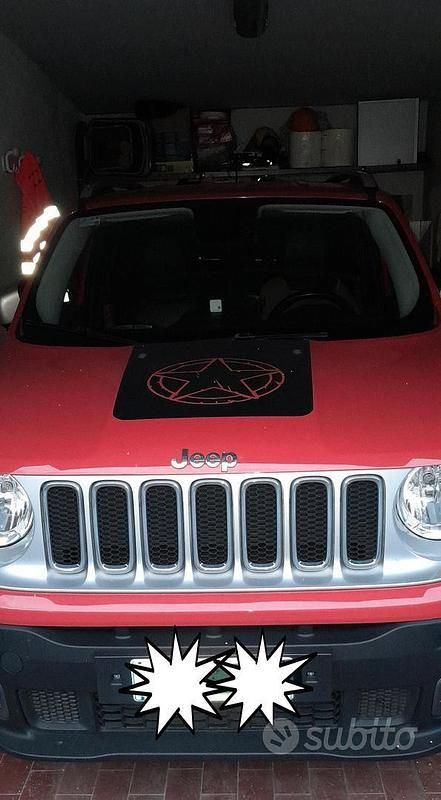 Usata Jeep Renegade Limited 120 CV (88 kW) 2015 Rosso SUV