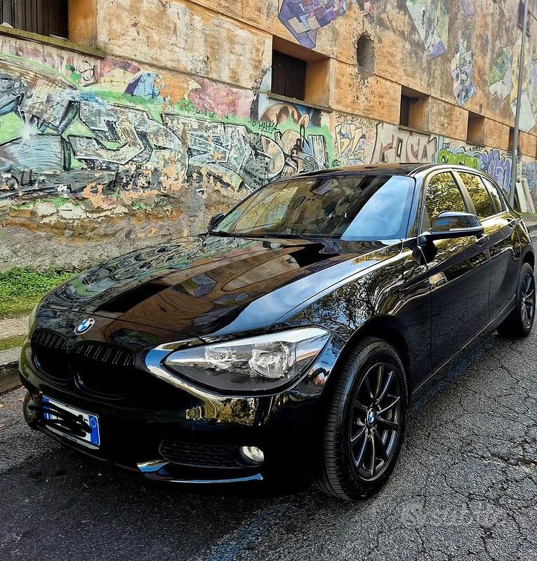 Usata BMW 118 143 CV (105 kW) 2014 Nero Utilitaria