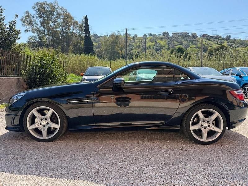 Usata Mercedes SLK250 Premium 204 CV (150 kW) 2011 Nero Cabrio