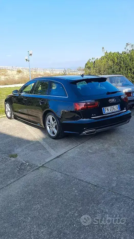 Usata Audi A6 S-Line 190 CV (139 kW) 2018 Nero Station wagon