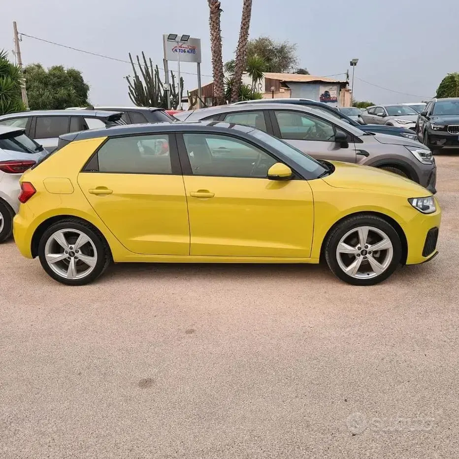 Usata Audi A1 95 CV (69 kW) 2023 Giallo SUV