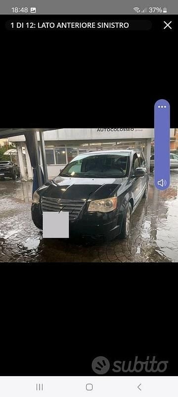 Usata Chrysler Grand Voyager 163 CV (119 kW) 2009 Nero Monovolume