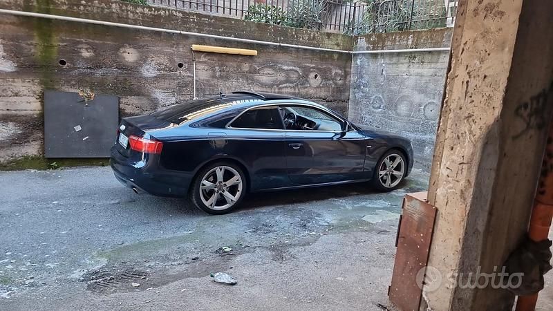 Usata Audi A5 2008 Blu Coupé