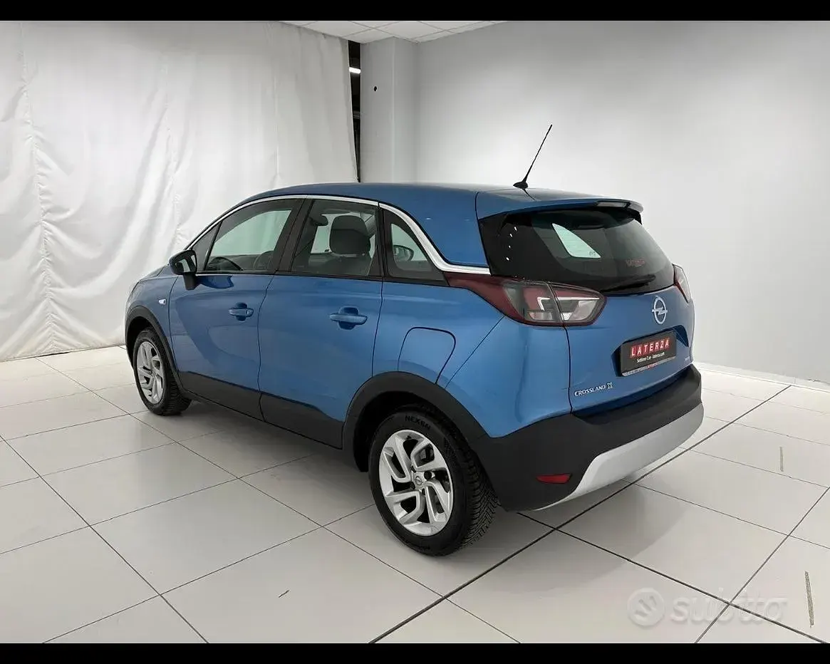 Usata Opel Crossland X Innovation 110 CV (80 kW) 2019 Blu SUV