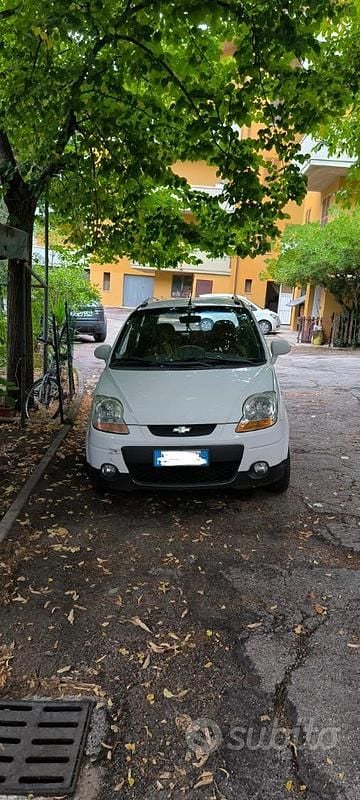 Bianco Usata 2007 Chevrolet Matiz Due volumi | 3000 € - Immagine 1/4