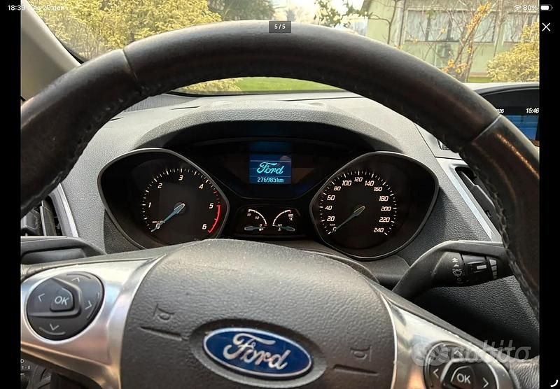 Usata Ford C-MAX Titanium 116 CV (85 kW) 2012 Blu Monovolume