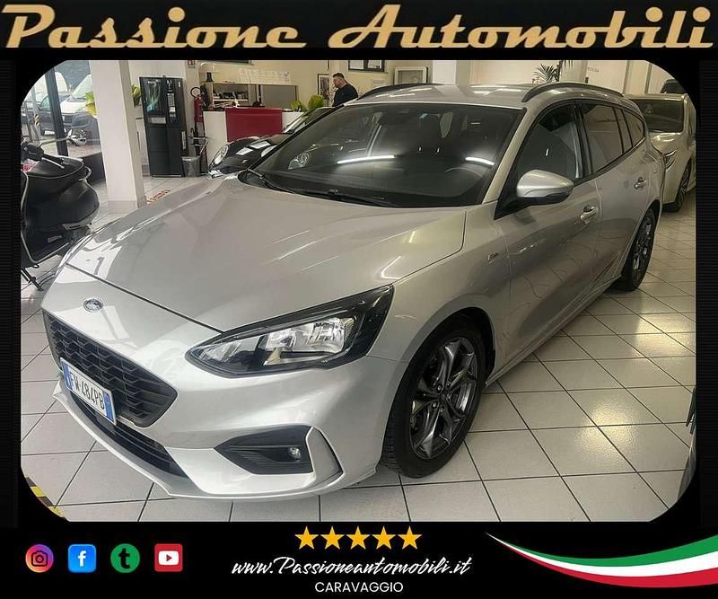 Usata Ford Focus ST-Line 120 CV (88 kW) 2019 Argento Station wagon