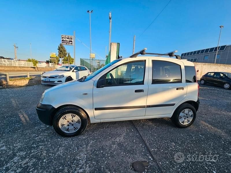 Begagnad Fiat Panda 75 HK (55 kW) 2008 Vit Halvkombi