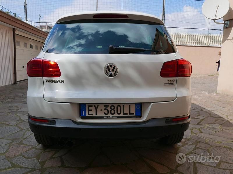 Usata VW Tiguan Sport 110 CV (80 kW) 2015 Bianco SUV