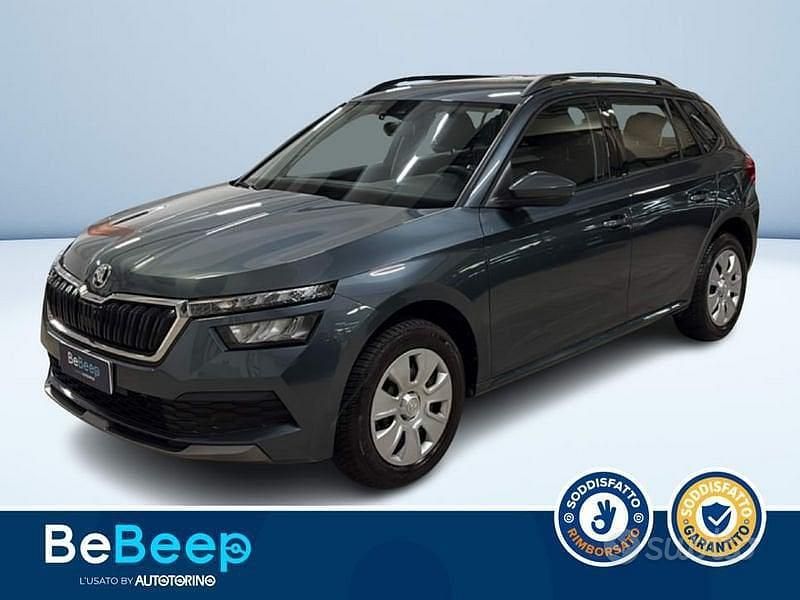 Usata Skoda Kamiq Ambition 95 CV (69 kW) 2023 Grigio scuro metallizzato SUV