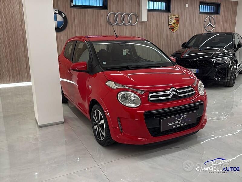 Usado Citroën C1 Feel 2019 Rojo Utilitario