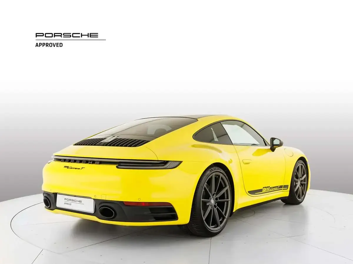 Usata Porsche 911 Carrera T 385 CV (283 kW) 2023 Giallo racing Coupé