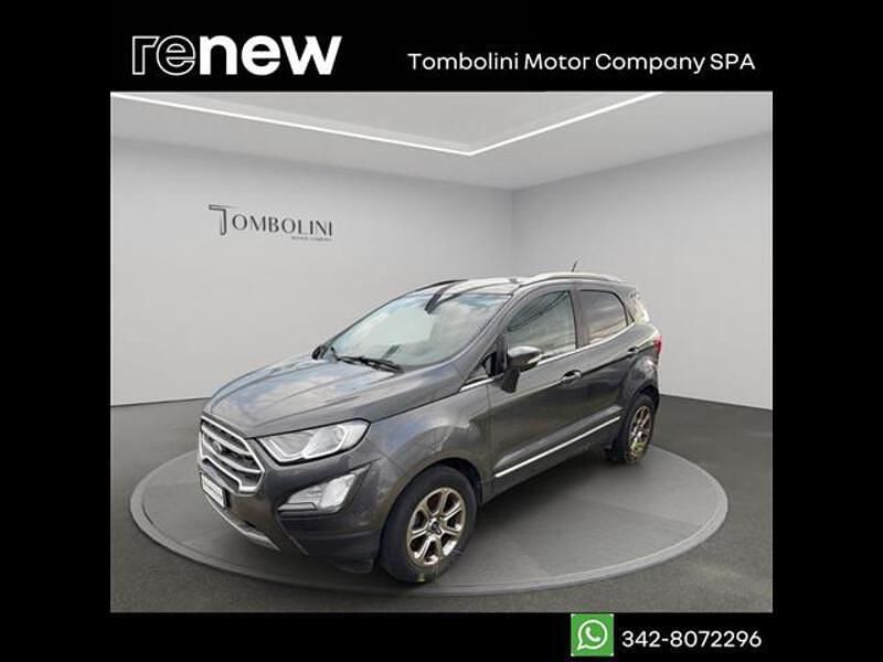 Usata Ford Ecosport Titanium S 100 CV (73 kW) 2018 Grigio SUV