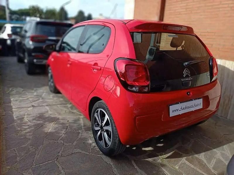 Usata Citroën C1 Shine 72 CV (52 kW) 2021 Rosso Utilitaria