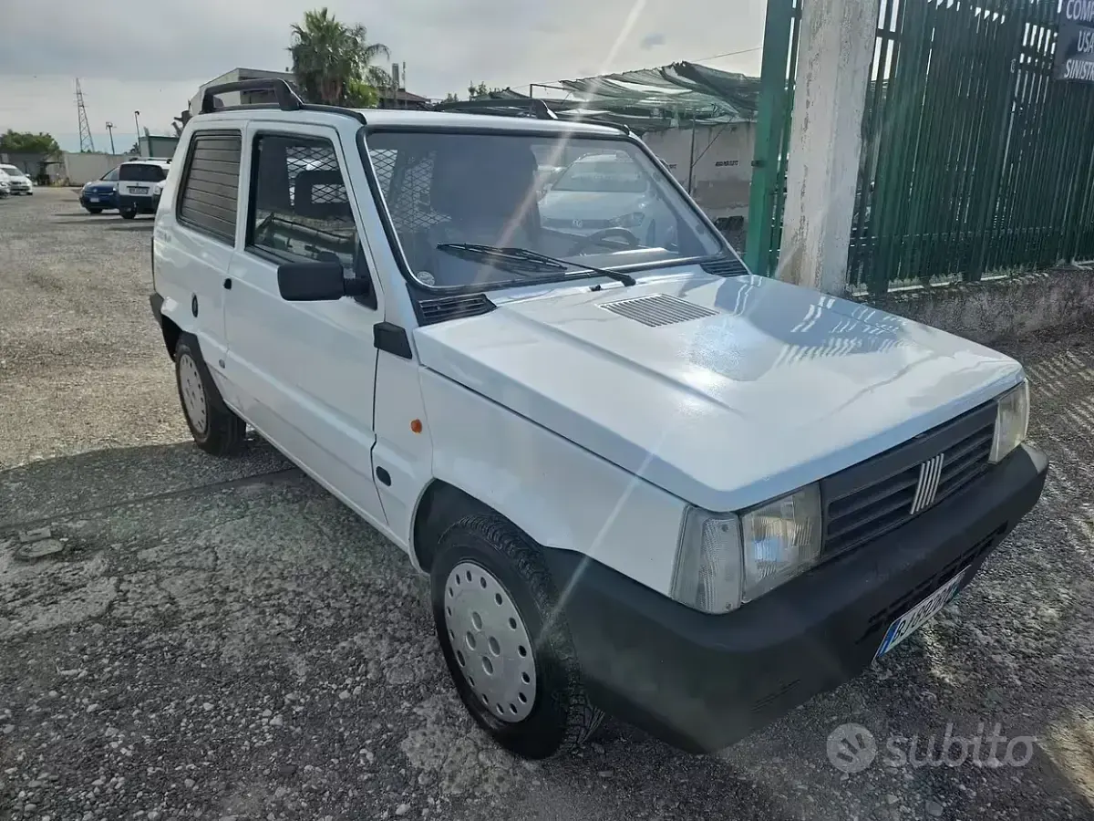 Usata Fiat Panda Business 54 CV (39 kW) 2000 Bianco Berlina