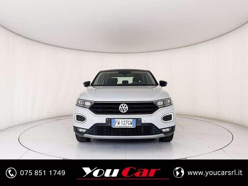 Usata VW T-Roc Advance 116 CV (85 kW) 2019 Bianco SUV