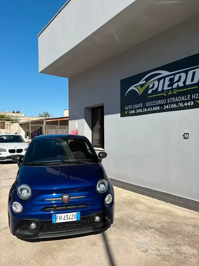 Usata Abarth 595 Competizione 180 CV (132 kW) 2017 Bluazzurro Berlina