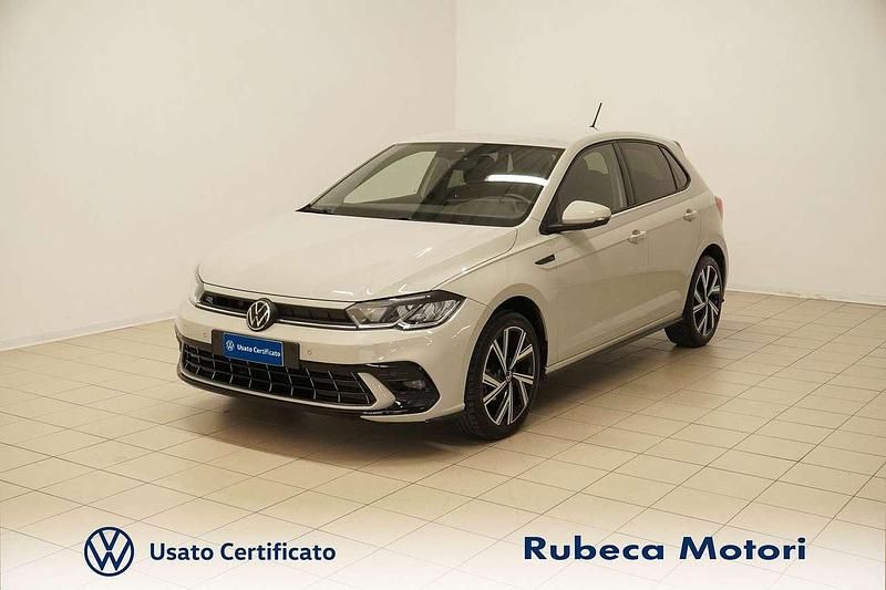 Grigio Usata 2022 VW Polo R-line Tre volumi | 18.500 € (Molto cara) - Immagine 1/4