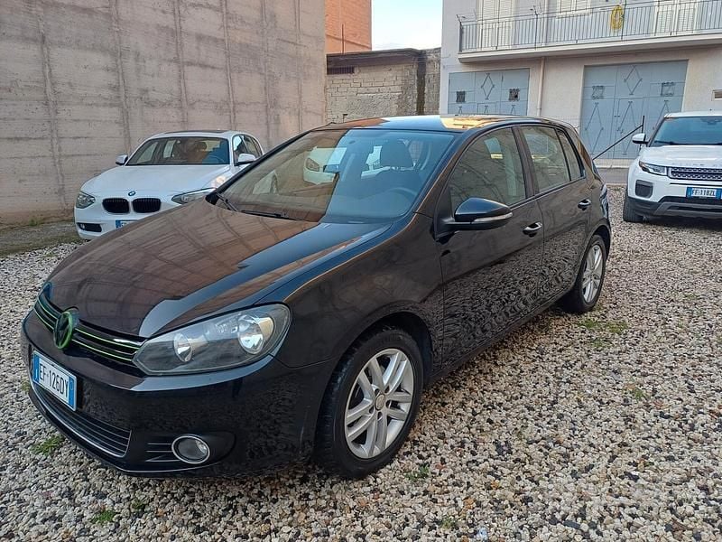 Usata VW Golf VI Highline 104 CV (76 kW) 2010 Nero Utilitaria