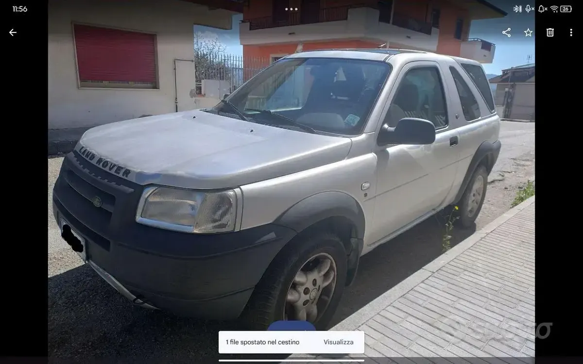 Usata Land Rover Freelander 111 CV (81 kW) 2004 Grigio SUV