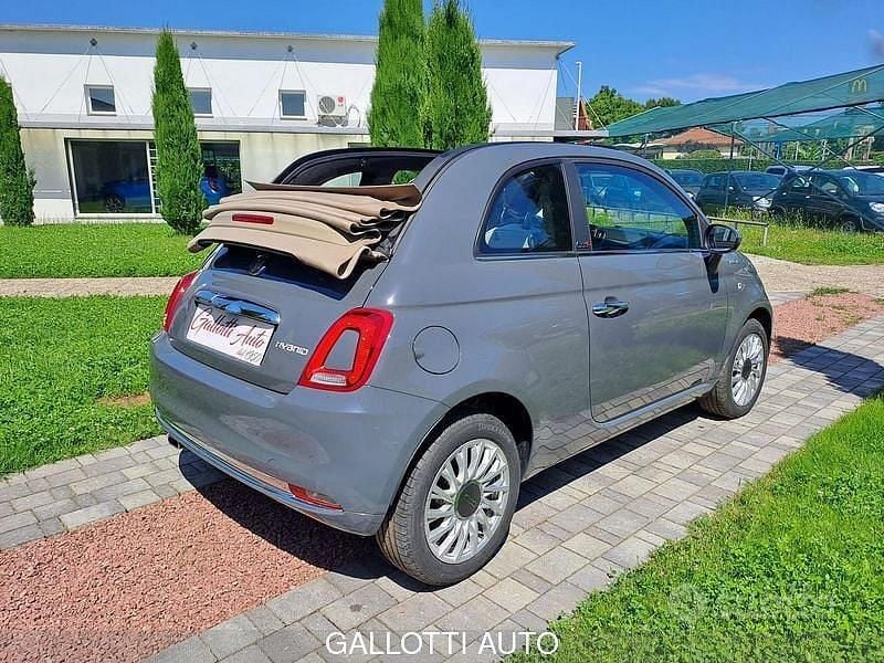 Usata Fiat 500C Dolcevita 2021 Grigio Cabrio