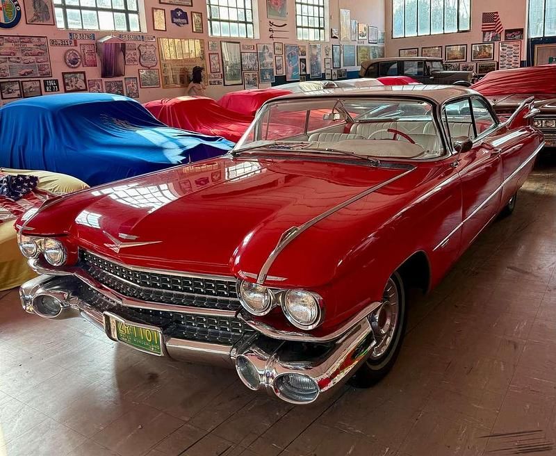 Rosso Usata 1959 Cadillac Deville Tre volumi | 80.000 € - Immagine 1/4