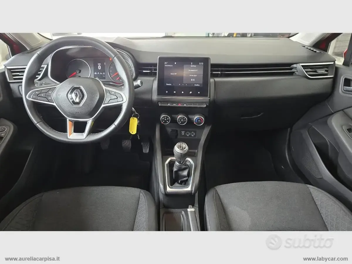 Usata Renault Clio V Zen 101 CV (74 kW) 2020 Rosso Berlina