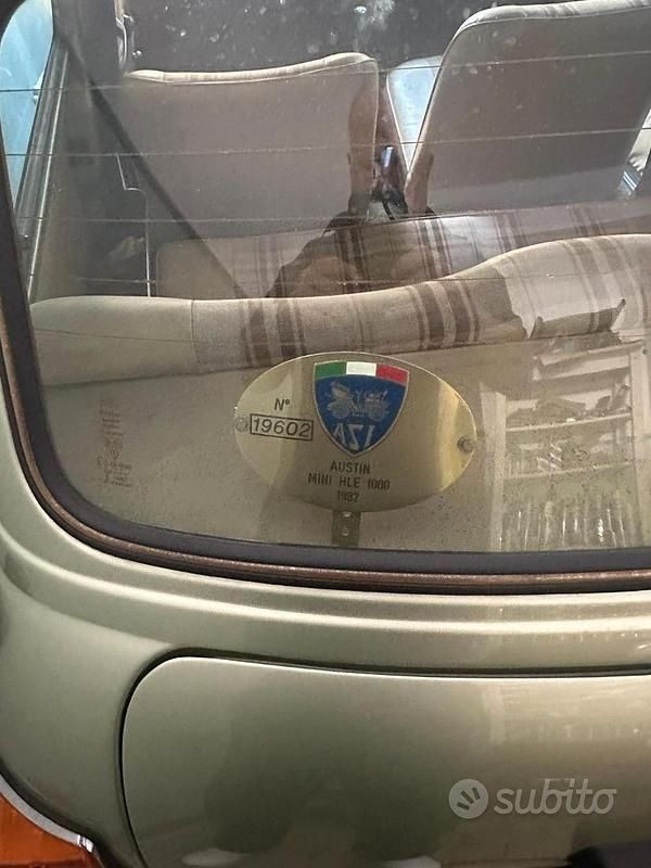 Usata Austin Mini 1970 Verde Utilitaria