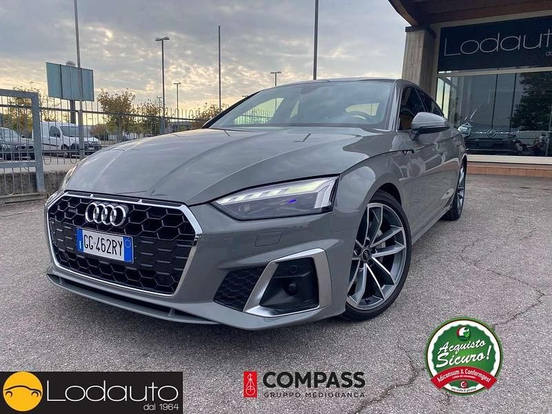 Usata Audi A5 S-Line 204 CV (150 kW) 2021 Grigio Coupé