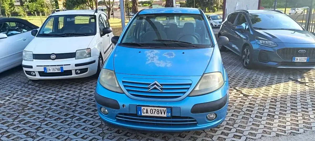 Usata Citroën C3 Elegance 59 CV (43 kW) 2002 Blu Utilitaria