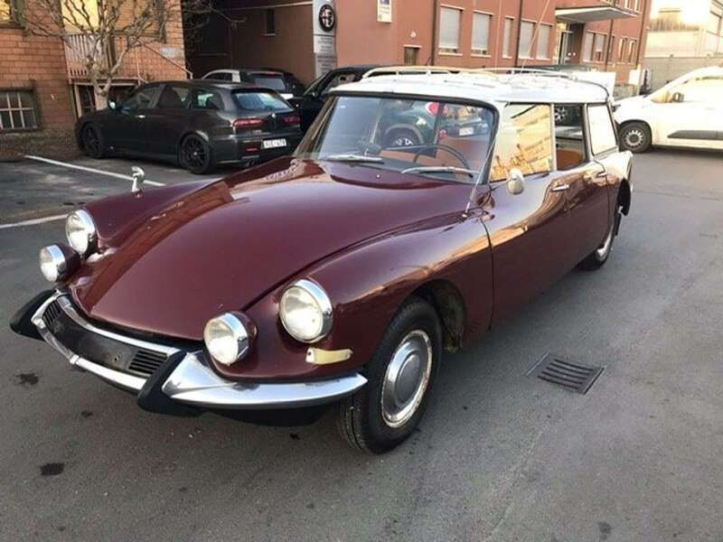 Usata Citroën DS 101 CV (74 kW) 1967 Marrone Station wagon