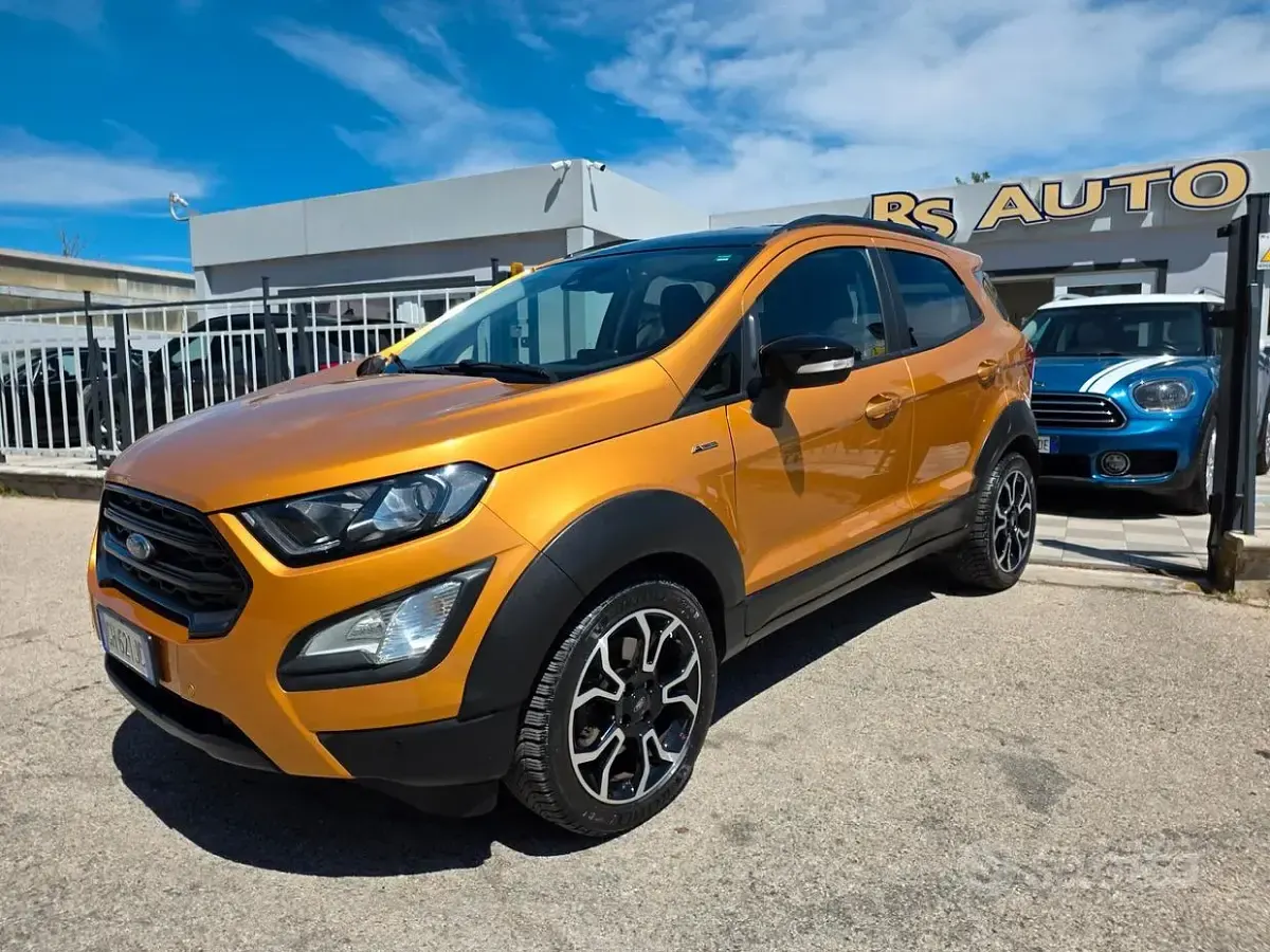 Usado Ford Ecosport Active 125 CV (91 kW) 2021 Naranja SUV