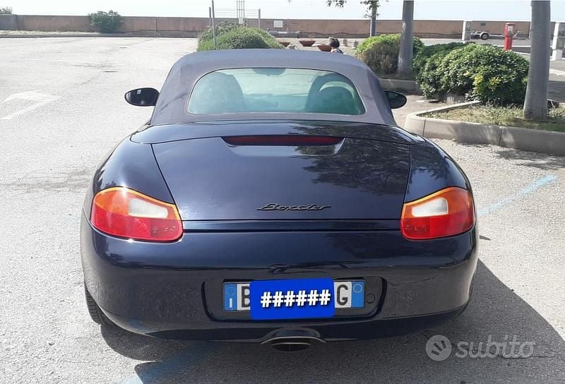 Usata Porsche 986 Boxster 220 CV (161 kW) 2000 Blu Cabrio