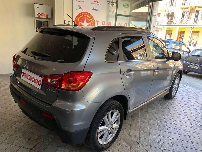 Usata Mitsubishi ASX Intense 150 CV (110 kW) 2012 Blu/azzurro SUV