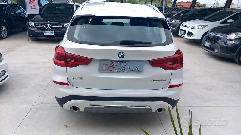 Usata BMW X3 Luxury Line 190 CV (139 kW) 2019 Bianco SUV