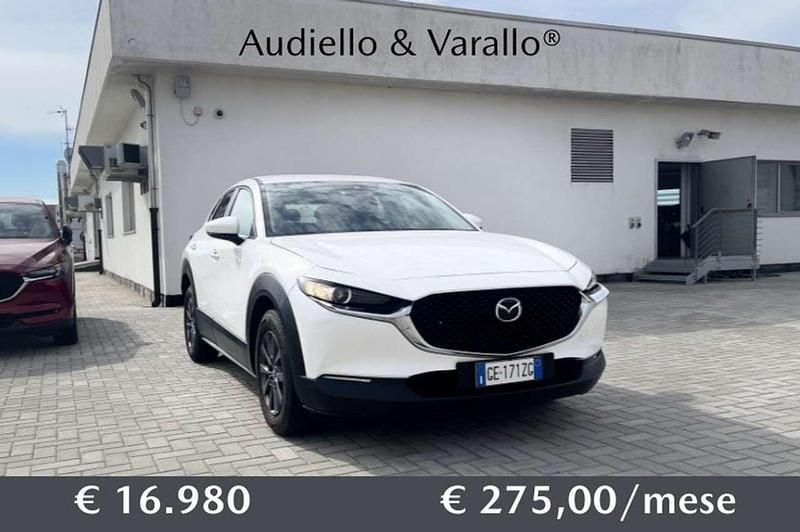 Bianco Usata 2021 Mazda CX-30 Evolve SUV | 16.980 € (Ottimo prezzo) - Immagine 1/4