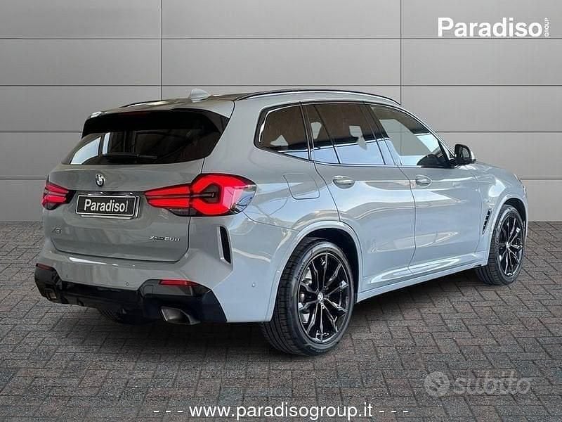 Usata BMW X3 M Sport 190 CV (139 kW) 2024 Grigio SUV