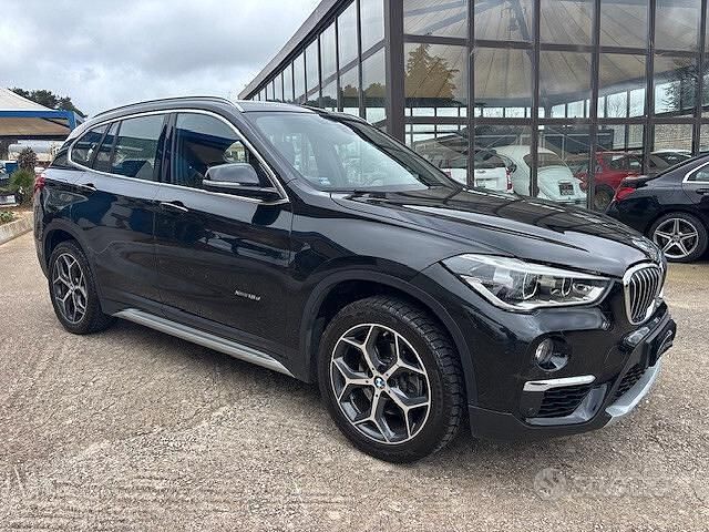 Usata BMW X1 xLine 150 CV (110 kW) 2017 Nero SUV