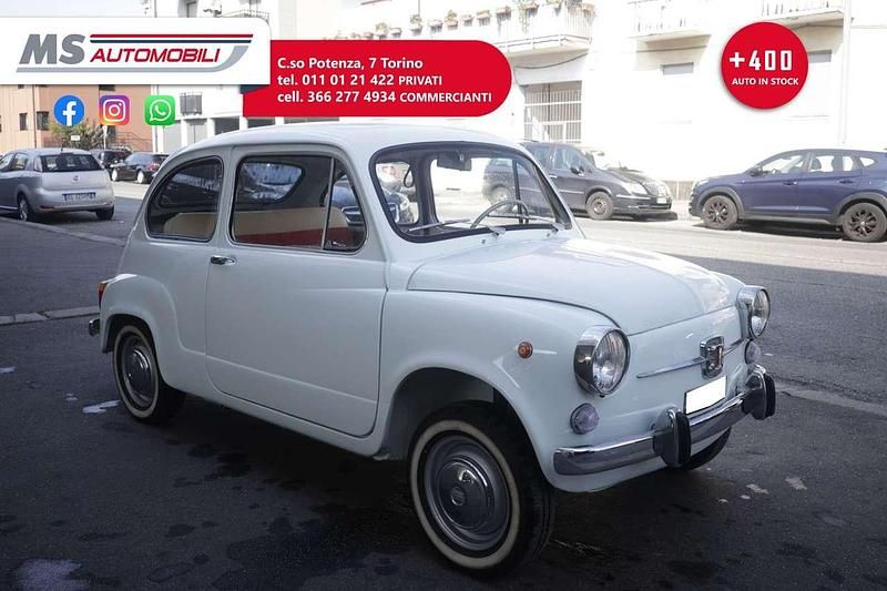 Usata Fiat 600 1966 Bianco