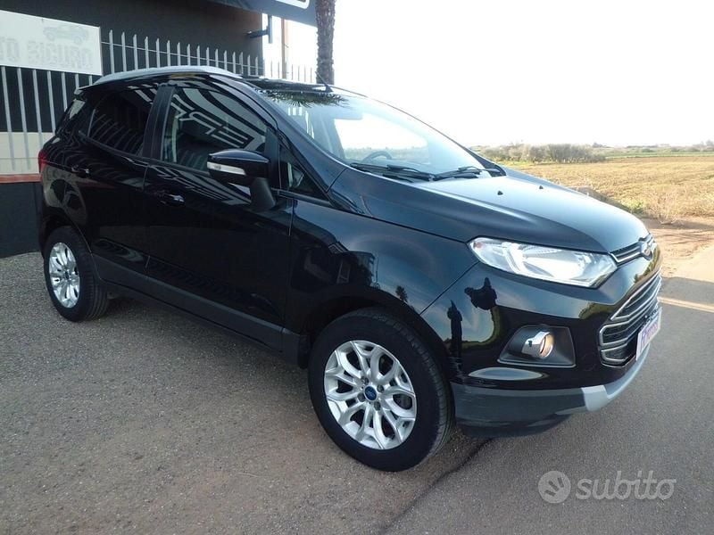 Usata Ford Ecosport Titanium S 95 CV (69 kW) 2017 Nero SUV