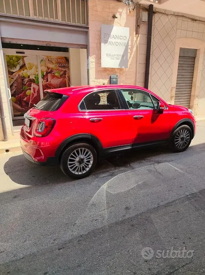 Usata Fiat 500X Sport 95 CV (69 kW) 2021 Rosso SUV