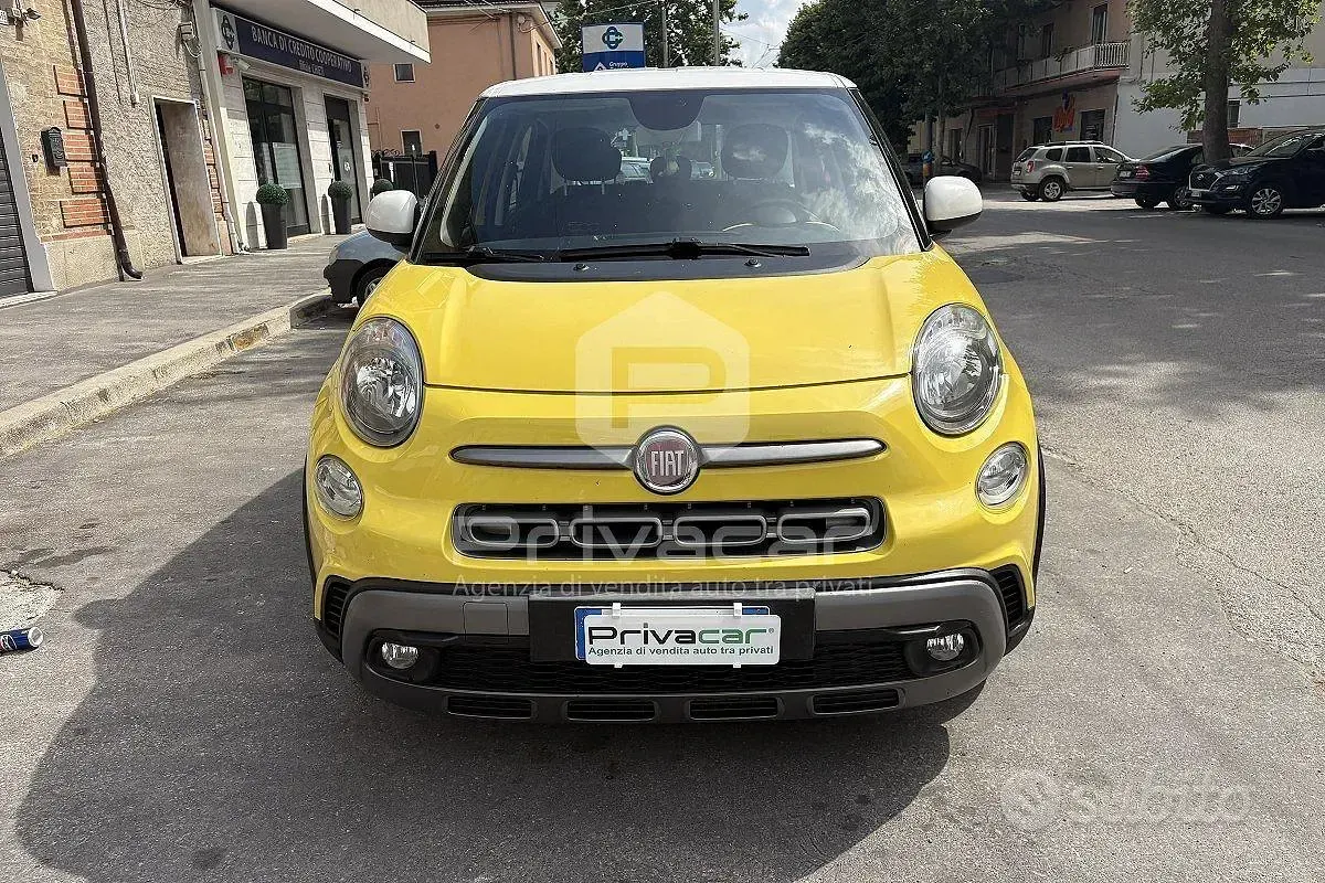 Usata Fiat 500L Cross 120 CV (88 kW) 2018 Giallo Monovolume