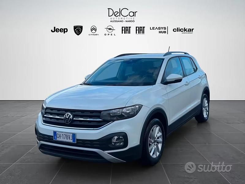 Usata VW T-Cross Style 95 CV (69 kW) 2022 Bianco SUV