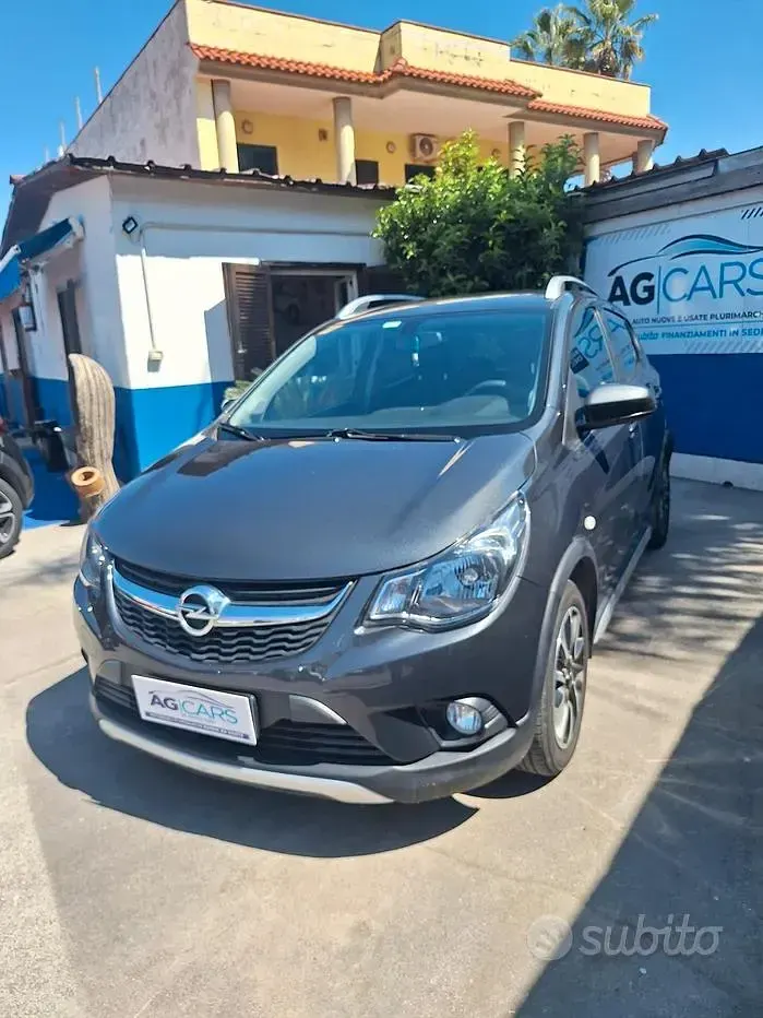 Usata Opel Karl Rocks 75 CV (55 kW) 2018 Grigio Utilitaria