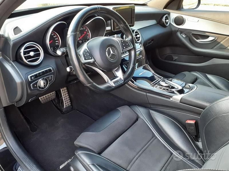 Usata Mercedes C63 AMG AMG 476 CV (350 kW) 2016 Nero Station wagon